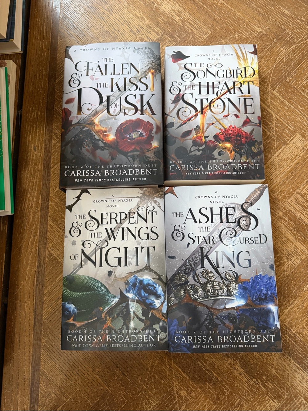 Carissa Broadbent Books